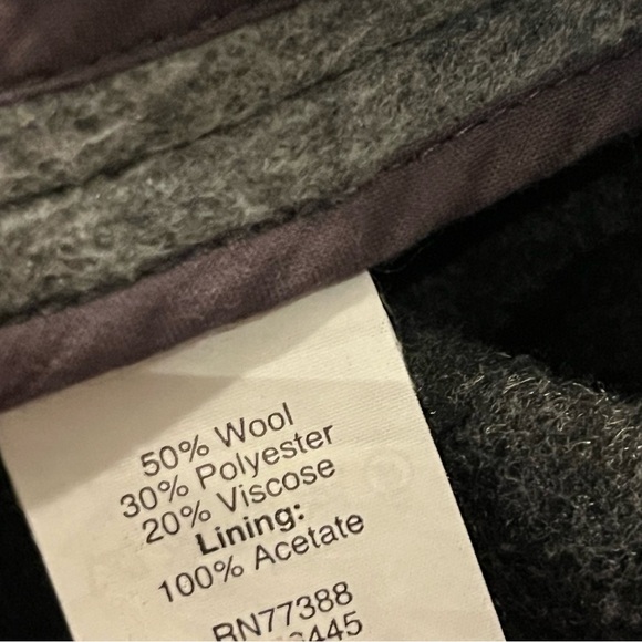 Madewell Monsieur Menswear Inspired Oversized Relaxed Wool Blend Coat - Picture 7 of 7